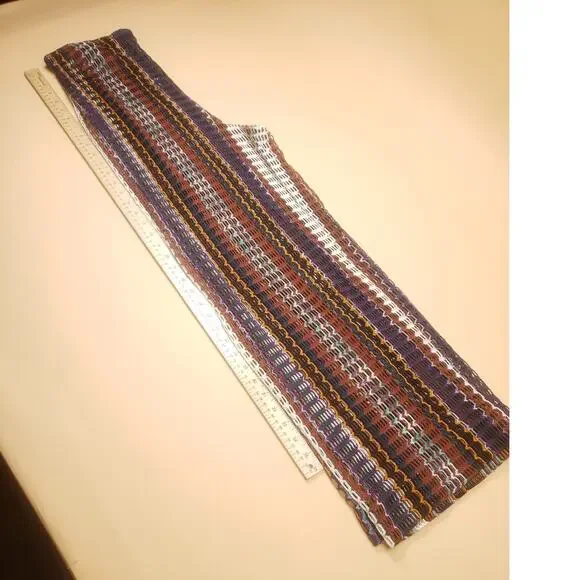 MISSONI Vintage Zig Zag Knit 3-Piece Set Cardigan Maxi Pants Luxury Rare Runway
